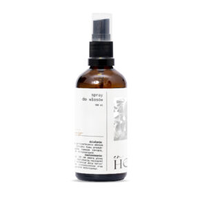 Aloesowo-octowy spray do odświeżenia i nawilżenia włosów [100 ml]