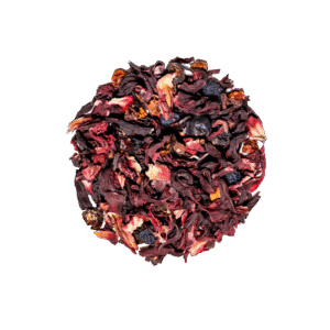 Herbata z dziką śliwą i hibiskusem - 100g