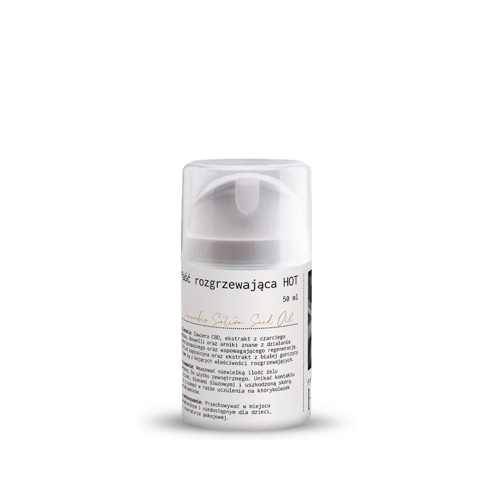 Konopny żel rozgrzewający [50ml]