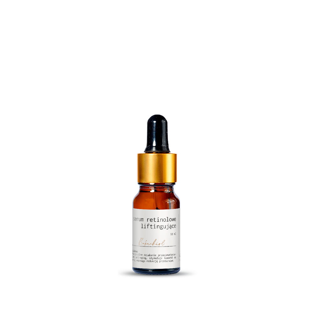 Serum liftingujące z retinolem i bakuchiolem nierafinowanym [10ml]
